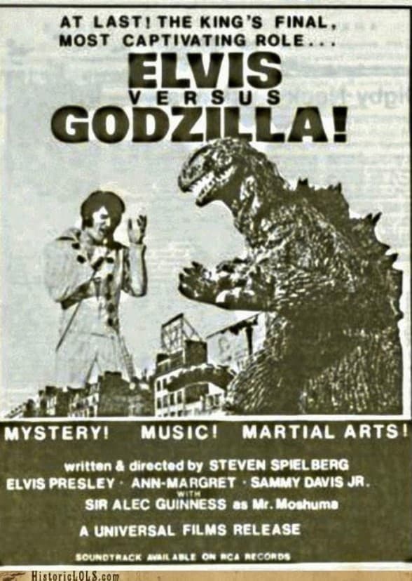 Elvis Versus Godzilla