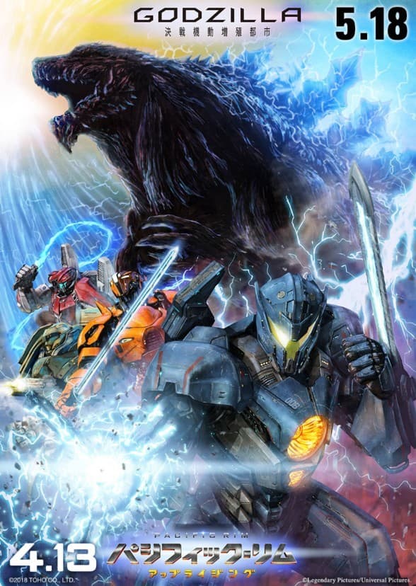 Godzilla on Pacific Rim