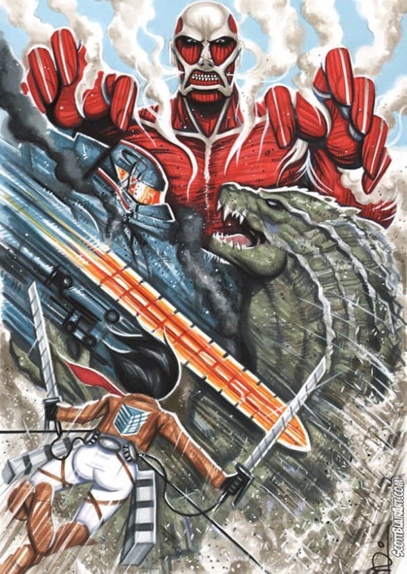 Godzilla vs Attack on Titan vs Pacific Rim