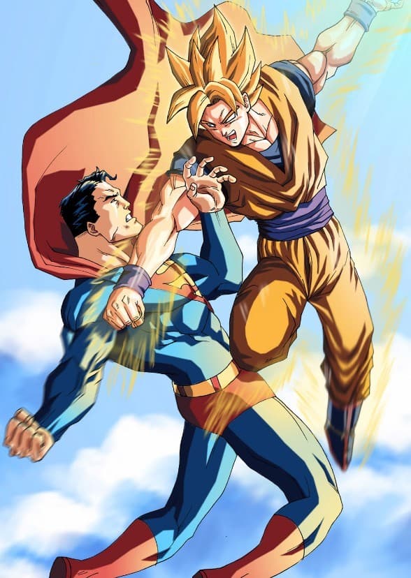 Goku vs Superman