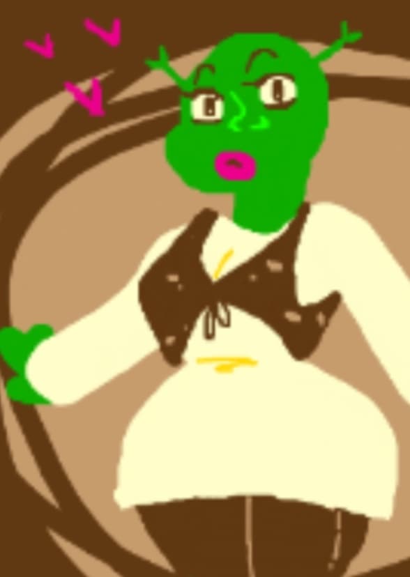 Genderbent Shrek
