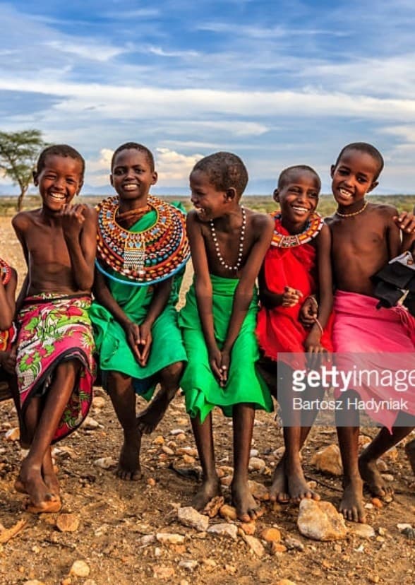 African in the Kenya