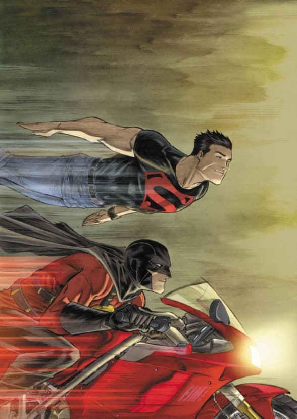 Superboy and Red Robin