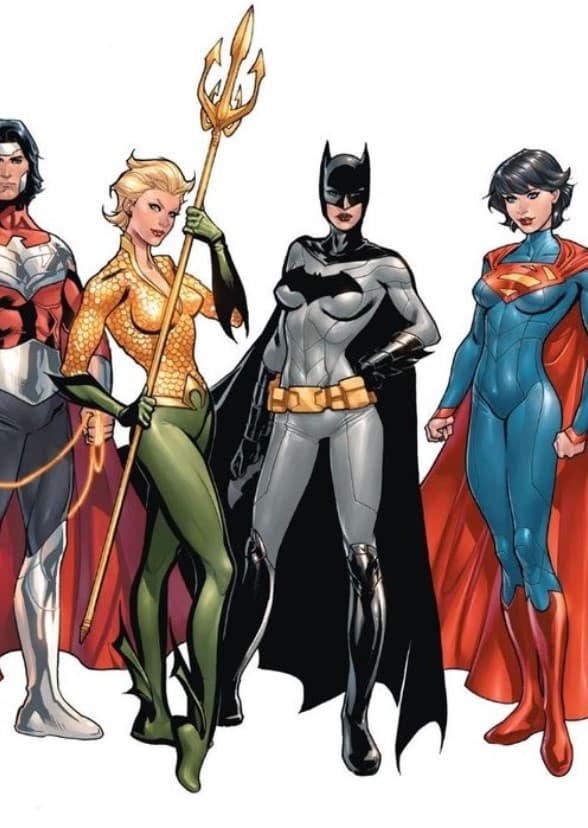 Gender Swapped Justice League 