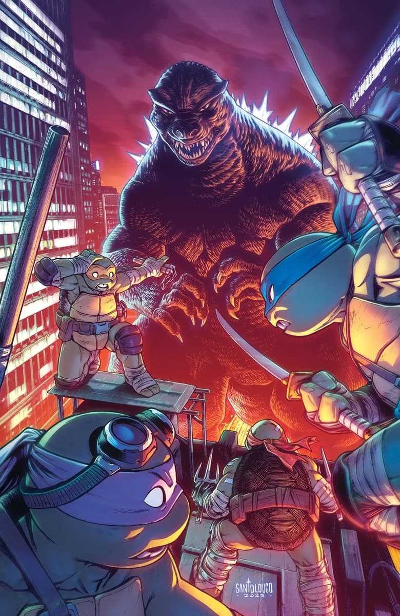 Teenage Mutant Ninja Turtles X Godzilla 3