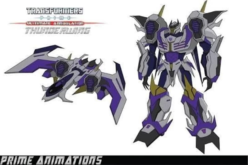 Future Voice Actors Of Thunderwing In TF Prime S6 Ultimate Annihilation 