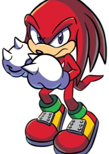 Knuckles The Ecidna